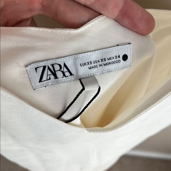 Zara NWT silk slip dress, size XS - Picture 5 of 11